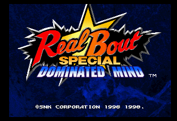 Real Bout Garou Densetsu Special: Dominated Mind Title Screen